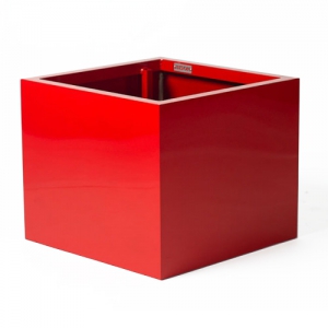 Red Powder Coat Aluminum Cube 