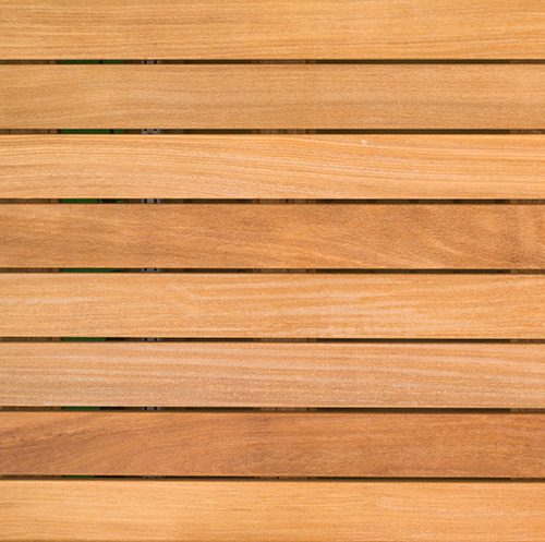 2′ x 2′ Smooth Cumaru Wood Tile