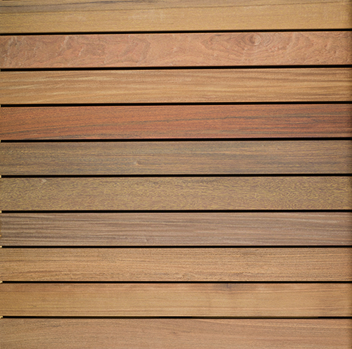 30″ x 30″ Smooth Ipê Wood Tile