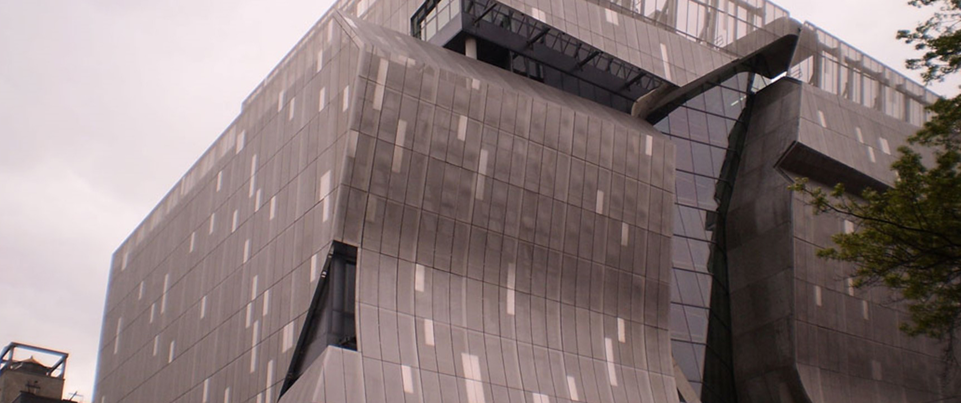 Modern Paneled Building