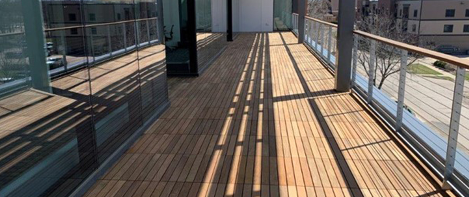 Environmentally Conscious Rooftop Deck